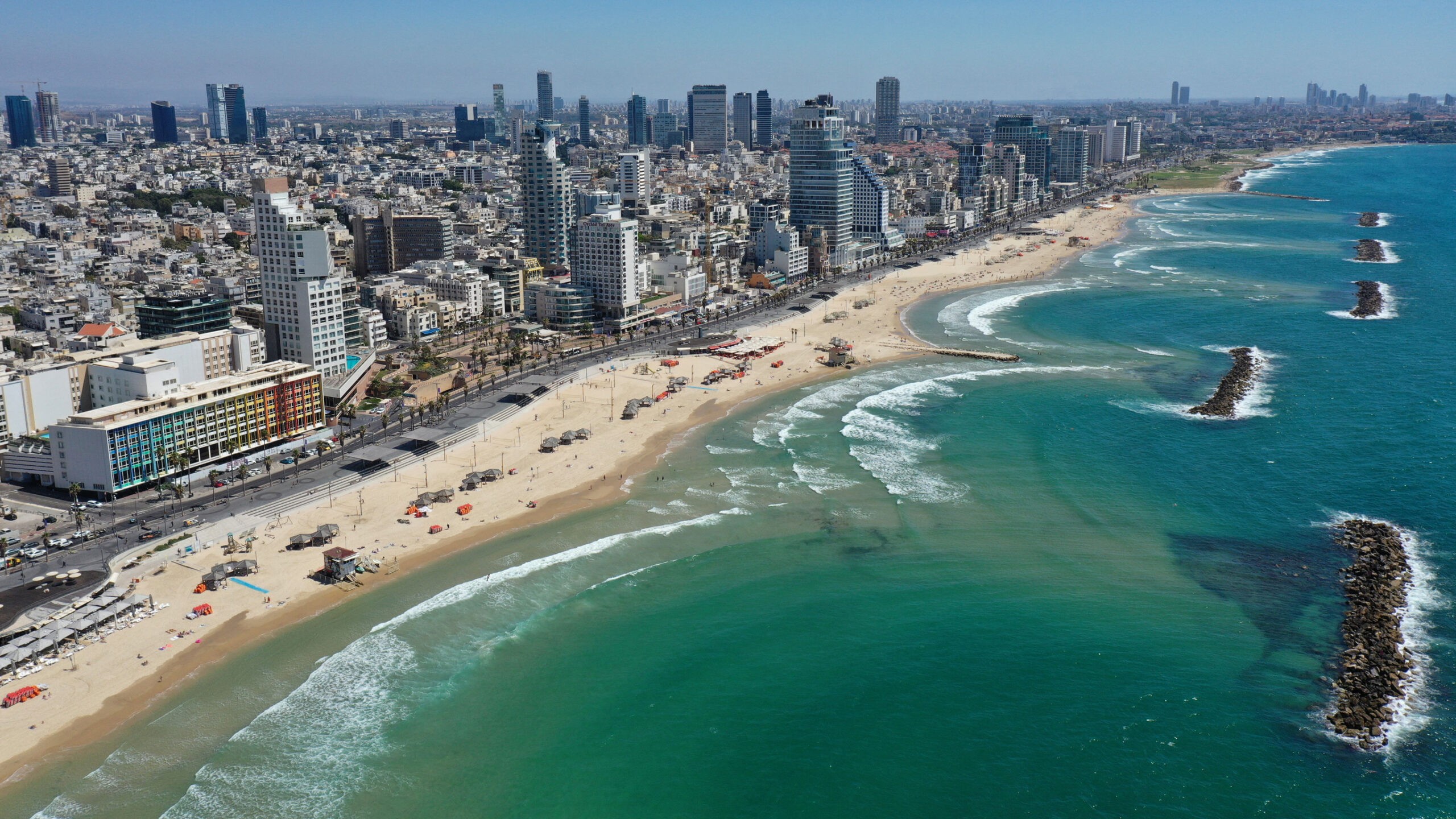 Israel Tel Aviv побережье