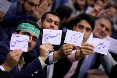 علی خامنه‌ای: رفتار آمریکایی‌ها با دانشجویان حقانیت جمهوری اسلامی را نشان داد