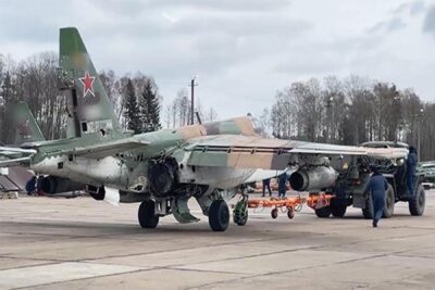 اوکراین می گوید یک هواپیمای جنگنده فوق مدرن روسی را در عمق روسیه هدف قرار داده است