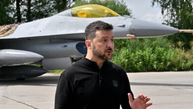 رئیس جمهور اوکراین فرمانده نیروی هوایی را پس از سقوط مرگبار جنگنده F-16 برکنار کرد